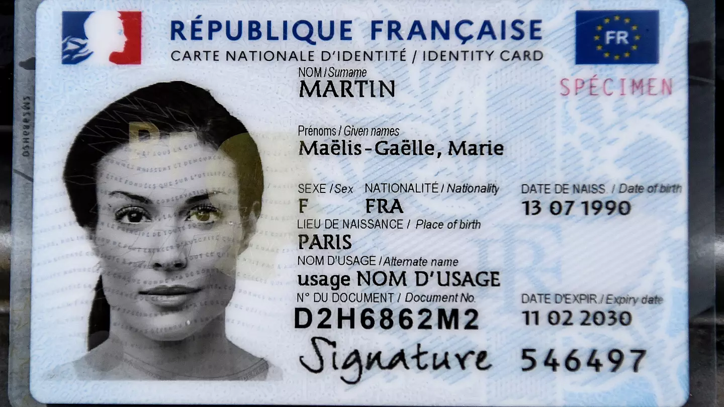 Cartes d'identité