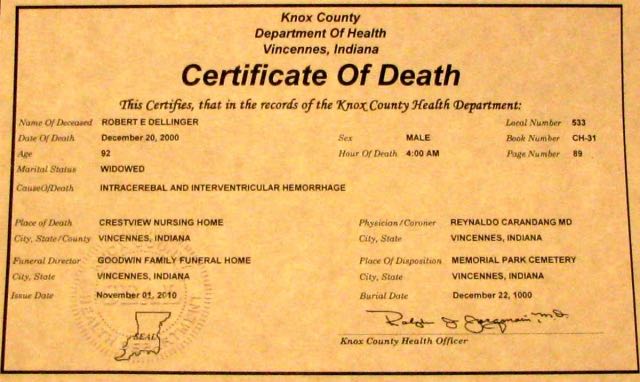 Acheter un certificat de décès en ligne - Syntax Consulting