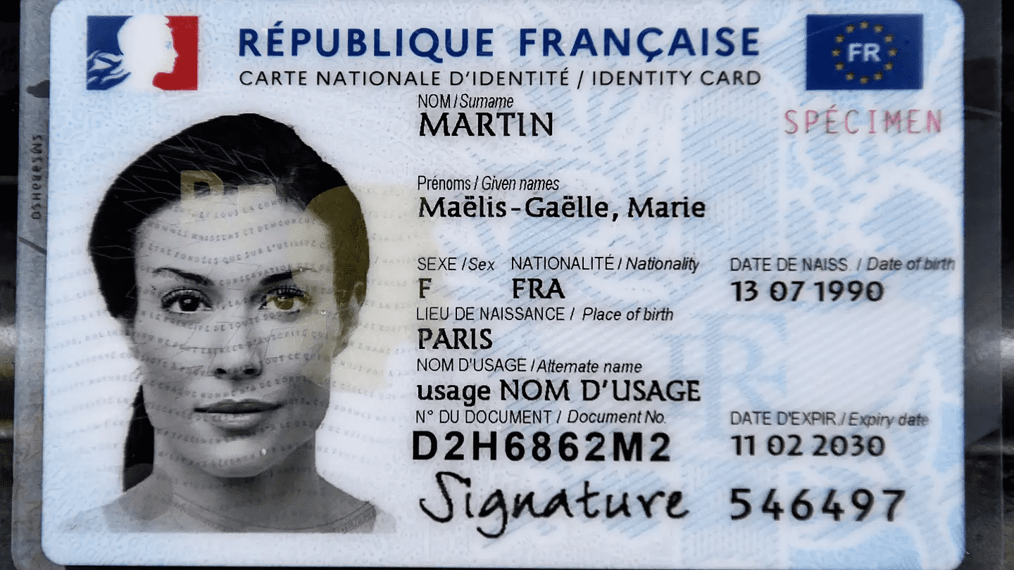 Cartes d'identité