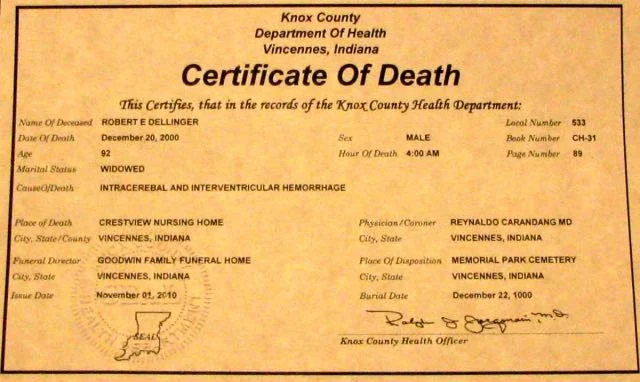 Acheter un certificat de décès en ligne - Syntax Consulting